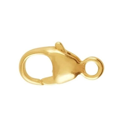 14K Yellow Gold Lobster Clasp 12.5x6.7mm