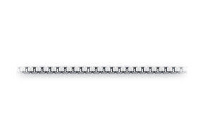 16 Inch 14K White Gold Box Chain