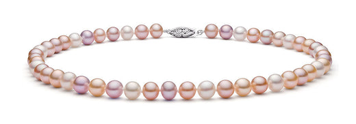 6-6.5mm Multicolor Freshwater Pearl Necklace AA+ Quality