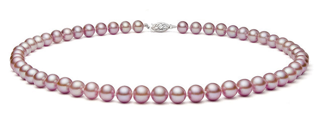 5-5.5mm Pink Freshwater Pearl Necklace AAA Quality