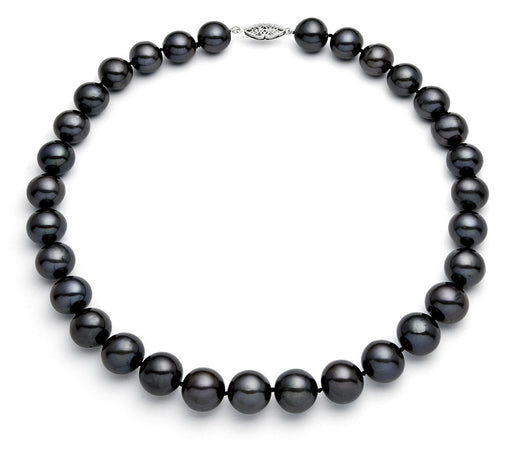 10-11mm AAA Quality Black Freshwater Pearl Necklace
