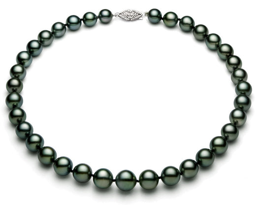 9-12mm Tahitian Pearl Necklace AA+ Quality