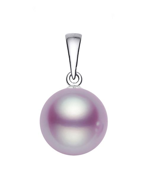 7-10mm Lavender Freshwater Pearl Pendant AAA Quality